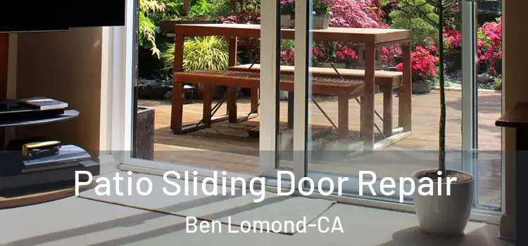  Patio Sliding Door Repair Ben Lomond-CA