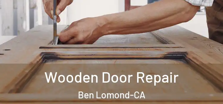  Wooden Door Repair Ben Lomond-CA